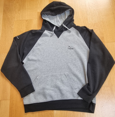 Head Grey / Black Colour Block Performance Hoodie | Tennis & Padel Wear | S / M