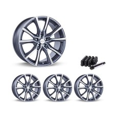 5x114.3 Set Of 4 16 Rims Gunmetal Alloy Wheel Fits 2008-15 Scion Xb Oeg7 Rtx 5x114.3 Set Of 4 16 Rims Gunmetal Alloy Wheel Fits 2008-15 Scion Xb Oeg7 Rtx
