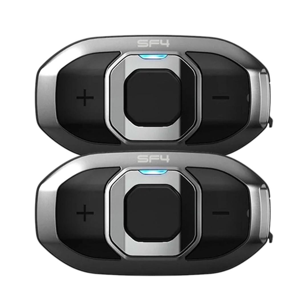 Sena SF4-02 Dual Pack Motorcycle Helmet Bluetooth Intercom Communcation System