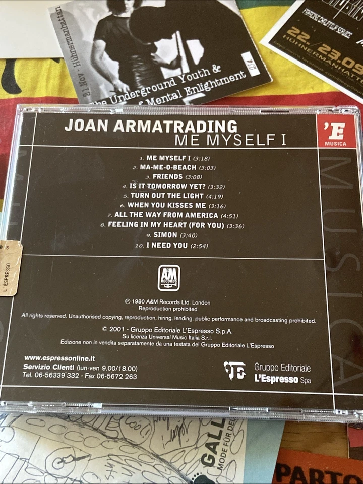 Joan Armatrading - Me Myself I CD in NM Zustand von 2001 - Bild 2 von 3