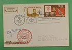 DR WHO 1960 BELGIUM SPACE ROCKET MAIL NRS BOY SCOUTS EZ #15C1A FDC USA R45046