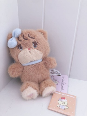 #ad mikko Lil#x27; a la Mode Latte Plush Keychain Collaboration Cafe Bonus Puff $60.07