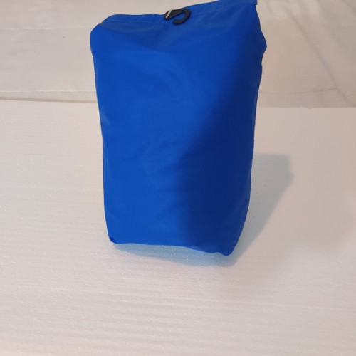 Stearns Adult 2 PC PVC Rainsuit Royal Blue Hooded Pants Size M With Storage Bag - Picture 4 of 4