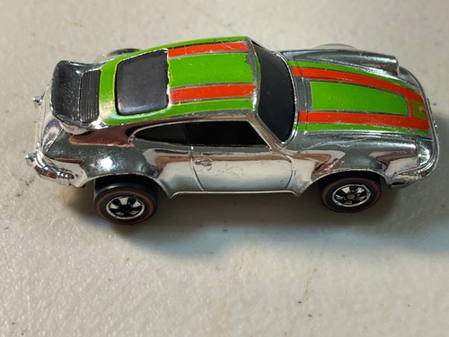 Hot Wheels Redline PORSCHE 911 Super Chromes Red Green - Picture 3 of 6