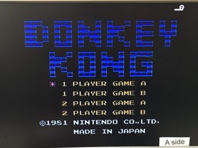 DL2626 Donkey Kong Famicom Disk Japan