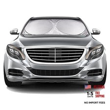 Car Windshield Sun Shade - Foldable Sun Car Window Shield 210T Coated M 1