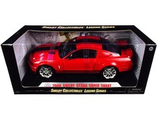 2008 Ford Shelby Mustang GT500 Super Snake Red Shelby Collectibles Legend 1/18