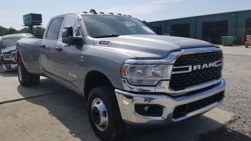 Dodge Ram 3500 2013-2024 conjunto de cinturón de seguridad delantero izquierdo del conductor negro OEM Foto 3 de 3