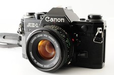 Canon AE-1 35mm Film Camera Body NFD NEW FD 50mm F1.8 Lens N Mint Japan 448