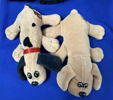 Vintage 1985 Tonka Pound Puppies Newborns Plush Dogs Lot of 2 Korea