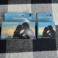 Vintage NOS Trojan - Enz Latex Condom Boxes from the Late 80’s Prop Collectibles