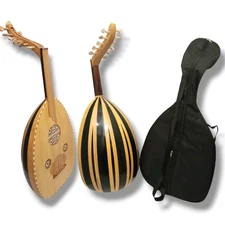 Moroccan Handcrafted Oud Instrument –Traditional Middle Eastern Music Instrument