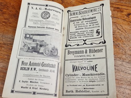 Antiguo folleto Múnich tren local viaje en tren a las Tierras Altas de Baviera alrededor de 1900 - Imagen 14 de 18