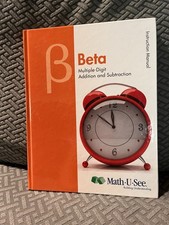 Math U See Beta Instruction Manual Only