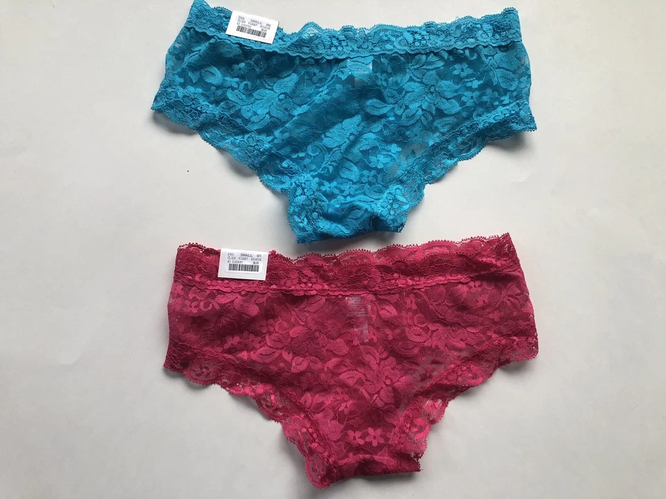 NUEVO CON ETIQUETAS 2 FASHION BUG Bragas Hipster de Encaje Talla Junior S 5 Foto 2 de 4