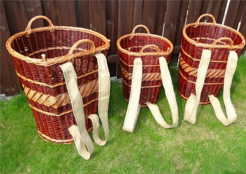 Kiepe 3 Large Variants!  Carrying basket piggyback basket back carrying basket wicker no rattan