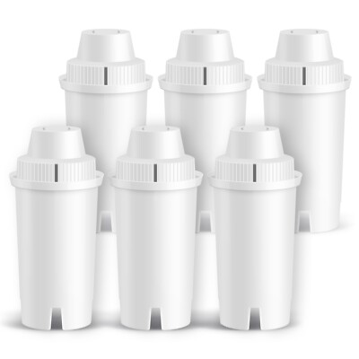 Fit For Brita Classic OB21/OB03 987554 35503 42432 Pitcher Water Filter 6 PACK