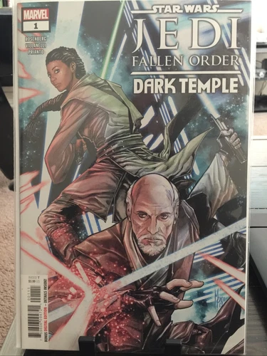 🔥STAR WARS JEDI FALLEN ORDER: DARK TEMPLE #1-5 COMPLETE LOT*MARVEL, 2019*NM