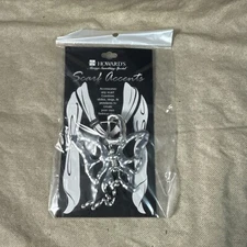 HOWARDS Scarf Accents Butterfly Silver Tone Fashion Slide Scarf Jewelry