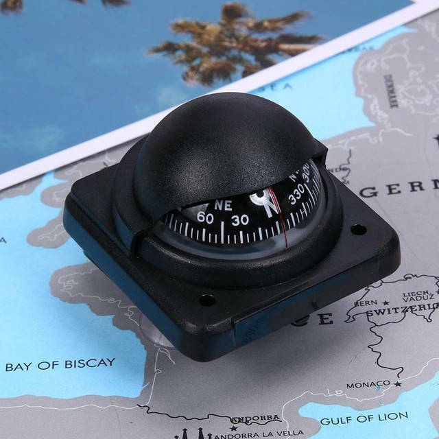 Good Vintage Airguide Compass for Boat or Automobile eBay