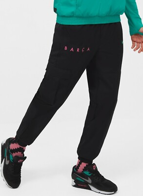 Nike FCB Barca Sportswear (Sample) Tracksuit Tech Pants Men's Large : 655317-995