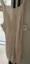 BRAND NEW HEAVILY EMBELLISHED MISS SELFRIDGE DRESS SIZE 8 WITH TAGS (RRP £120)