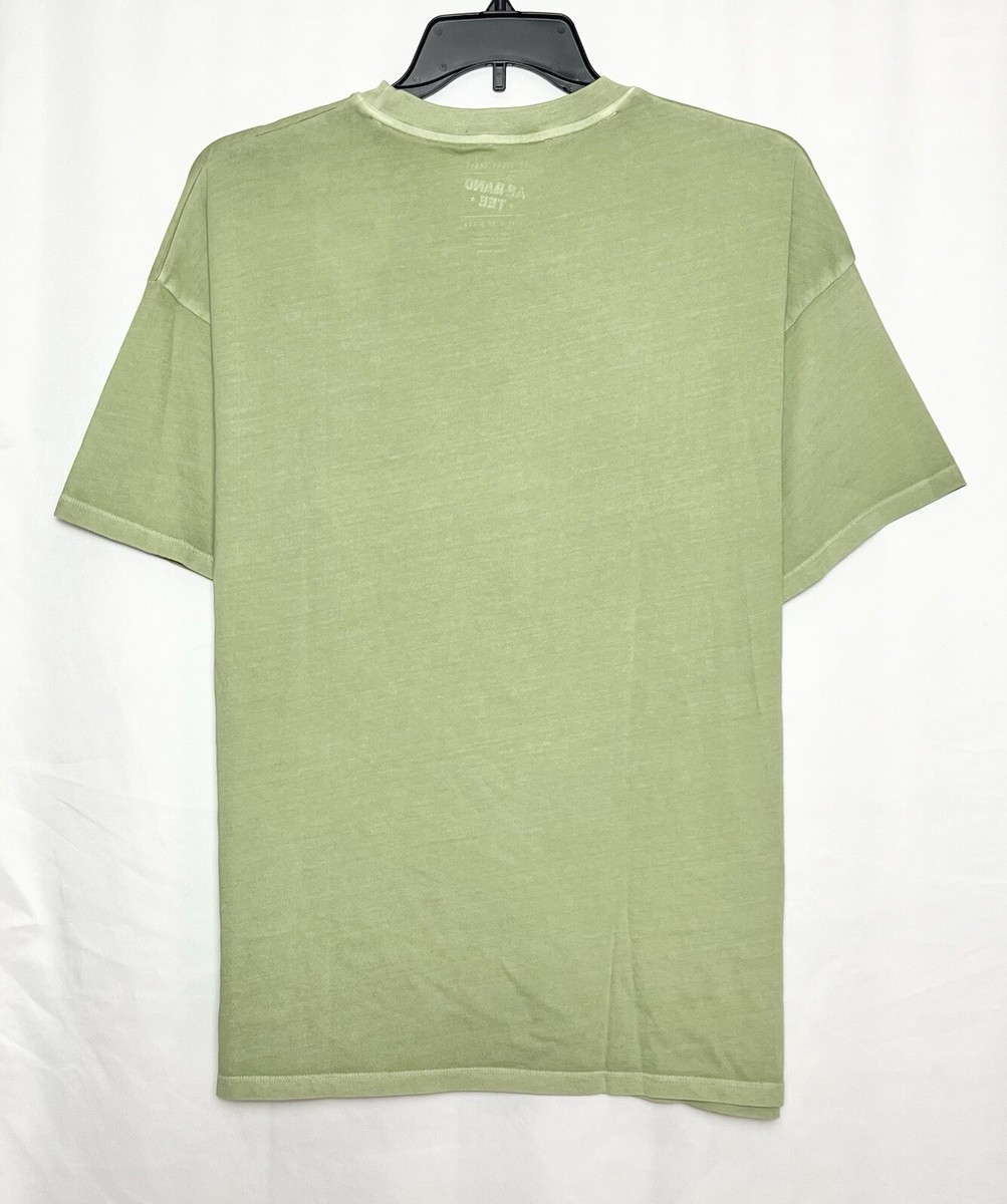 ★AEAE★ WEB LOGO CROP TSHIRTS GREEN Contour Crew Cropped T-shirt | Aritzia US