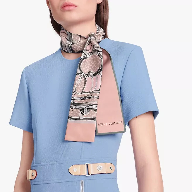 Louis Vuitton Bandeau Trunk Scarf