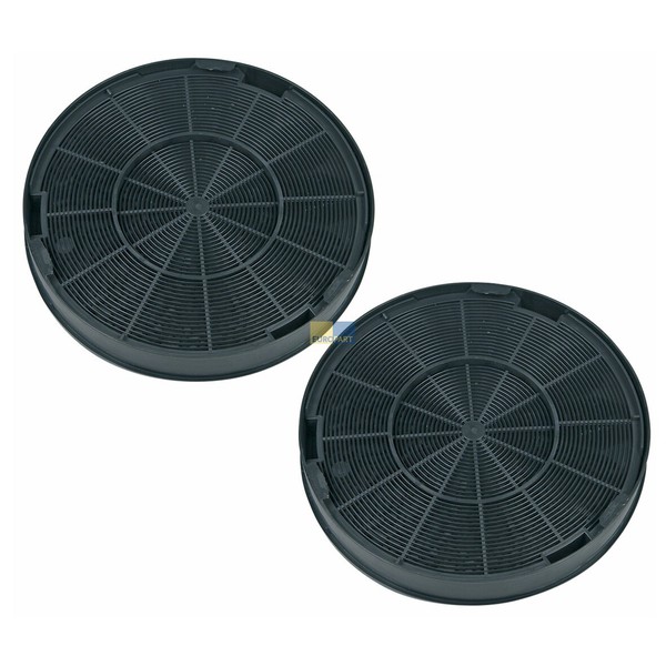 2X Kohlefilter Filter Passend FüR EFF62, F196 FAC529 Ø196Mm FüR Dunstabzugshaube-image