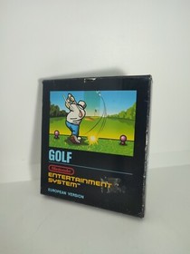 Golf Bienengr&auml;ber Nintendo NES Entertainment System Komplett Mit Anleitung