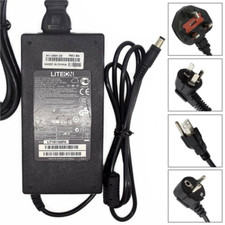 Genuine LITEON PA-1600-2-ROHS 341-0231-02 12V 5A Power Supply AC Adapter Charger