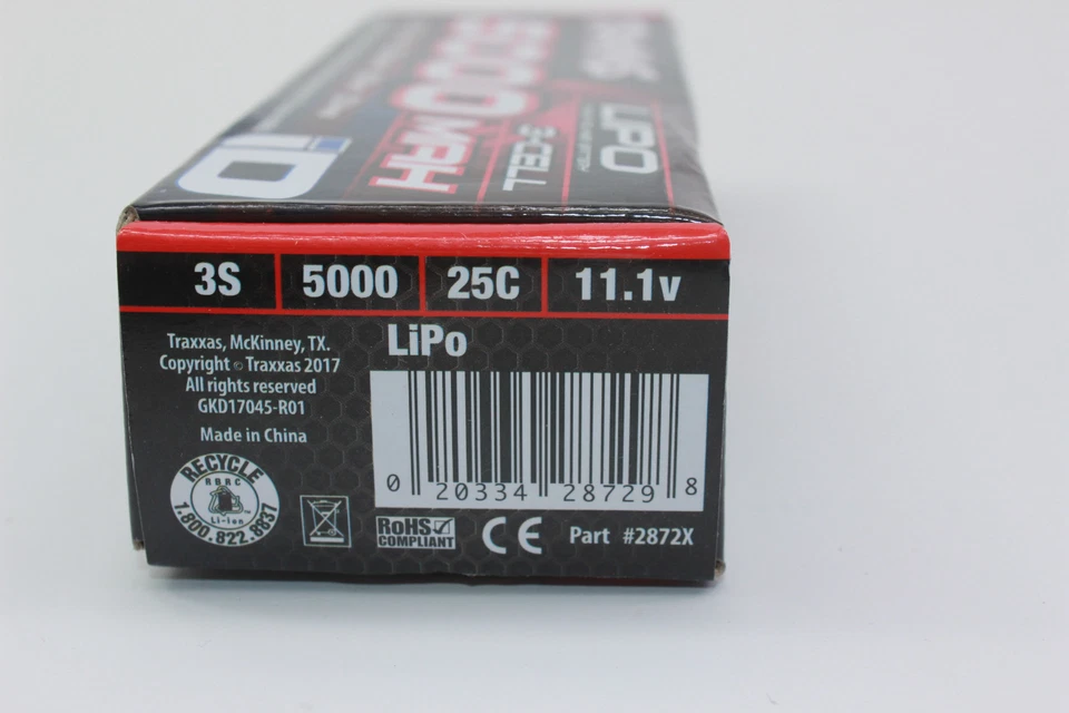 Traxxas TRX 2872 LiPo Akku 11,1V 3S 25C 5000mAh Slash E-Maxx E-Revo NEU - Bild 2 von 4