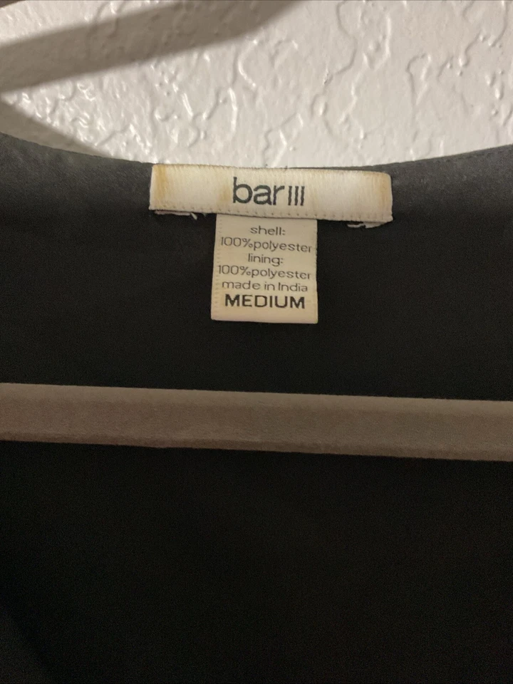 Bar 3, Vestido, M, Negro Foto 3 de 4