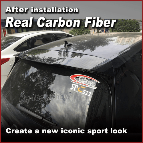 Carbon Heckspoiler Dachspoiler Flügel Lippe Passt für VW GOLF7 VII MK7 GTI 14-17 - Bild 3 von 13