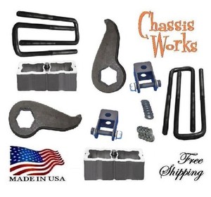 2011-2017-Silverado-Sierra-2500HD-3500HD-3-034-2-034-Lift-Kit-Keys-Extender-Blocks-2-5