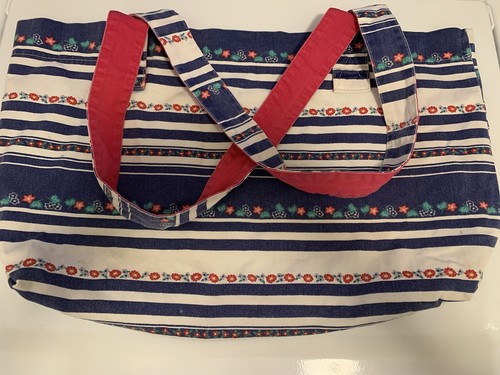 Espirit Cotton Tote Bag Vintage 1990's - Picture 7 of 7
