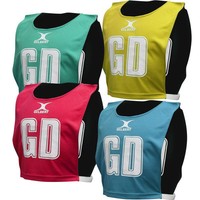 Gilbert Reversible Netball Bibs - Pack Of 7 M L Xl Sizes Cheap Netball Tops Gilbert Reversible Netball Bibs - Pack Of 7 M L Xl Sizes Cheap Netball Tops