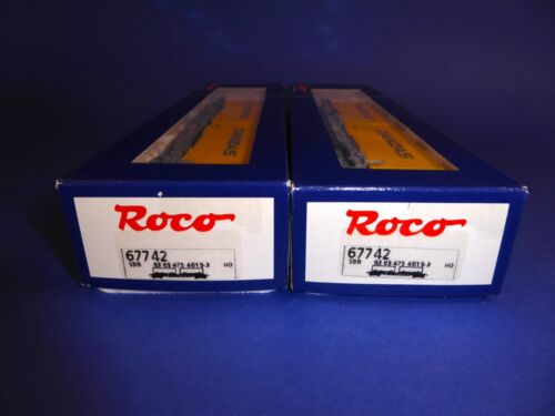 ROCO H0 67742 2x SBB Taschenwagen HUPAC mit "DANZAS"-Container (1) - Bild 2 von 8
