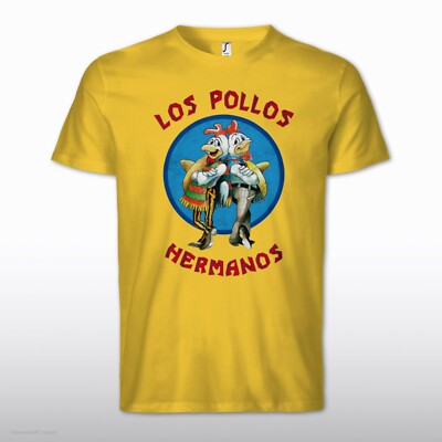 Los Pollos Heisenberg Hermanos Walter Gustavo White Breaking Hank Bad Fan Shirt