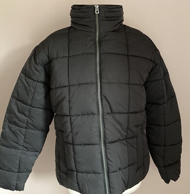 FatFace Hollie gefütterter Mantel Größe 10 14 16 22 schwarze Damenjacke neu mit Etikett ''