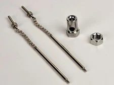 NOS VINTAGE STURMEY ARCHER BICYCLE PARTS 3 SPEED HUB BICYCLE AXLE NUTS BOLTS