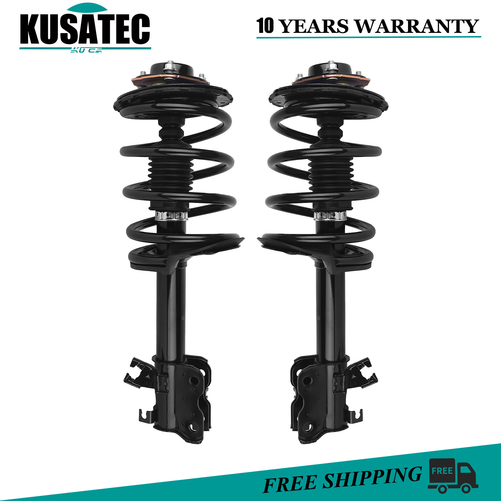 Pair Front Struts Shocks Assembly For 2003 2004 2005 2006 2007 Nissan Murano