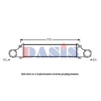 LadeluftküHler Passend FüR Mercedes-Benz E-Klasse W211 T-Model S211 650X113X50