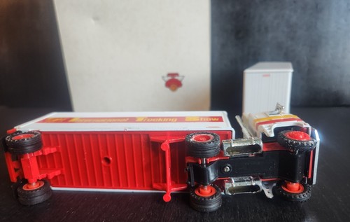 TONKIN FREIGHTLINER 1:53 INTERNATIONAL TRUCK SHOW DIECAST TANDEM TRAILER TRUCK - Picture 8 of 12