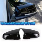 For 20-24 Toyota GR Supra A90 M Style Gloss Black Replacement Mirror Cap Cover