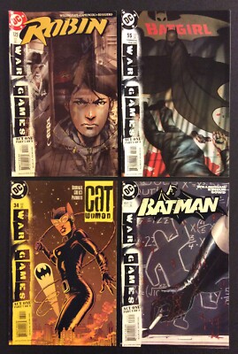 BATMAN WAR GAMES #1 - 8 Comics COMPLETE Acts 1 2 3 DC 25