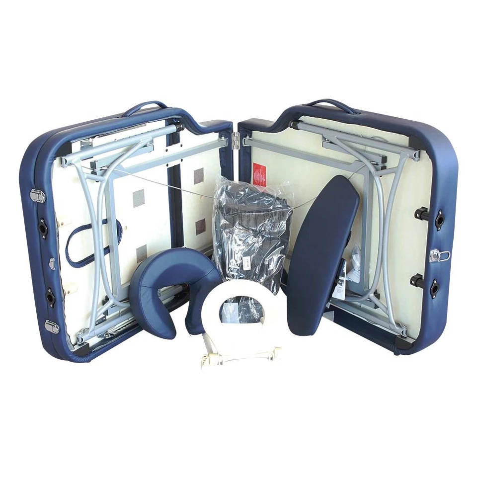 LETTINO DA MASSAGGIO ALLUMINIO LETTINI PER MASSAGGI 3 ZONE PORTATILE GABRIEL - Immagine 2 di 4