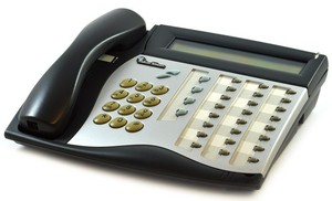 Tadiran-Coral-Flexset-280D-Charcoal-Silver-Display-Phone-C-Stock-Refurbished