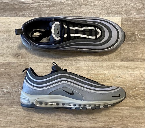 Nike Air Max 97 'Stadium Grey' Nero Antracite DH1083-002 Uomo Taglia 13 - Foto 1 di 12