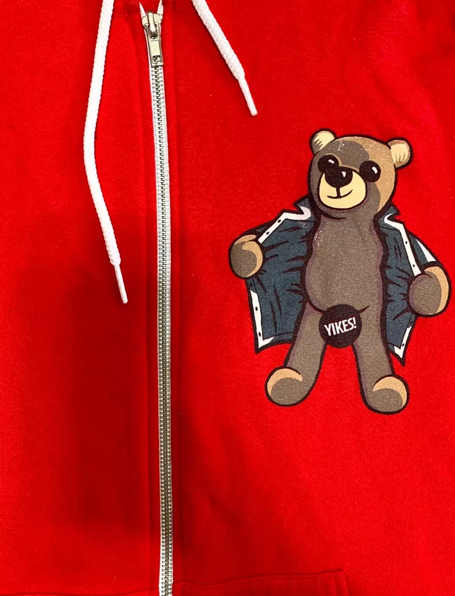 Boys teddy bear hoodie sale